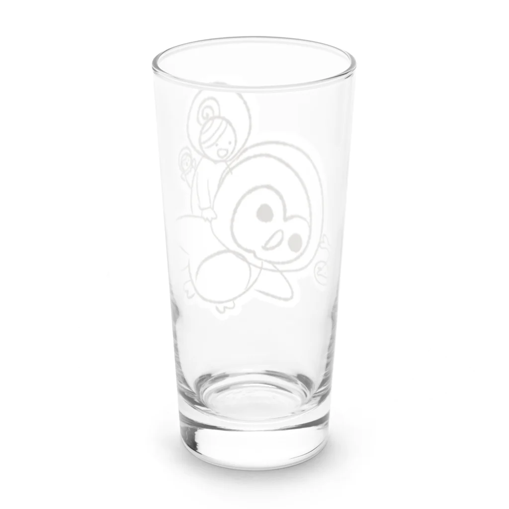 こねずみ出版のみいちゃんとふくちゃん01 Long Sized Water Glass :back