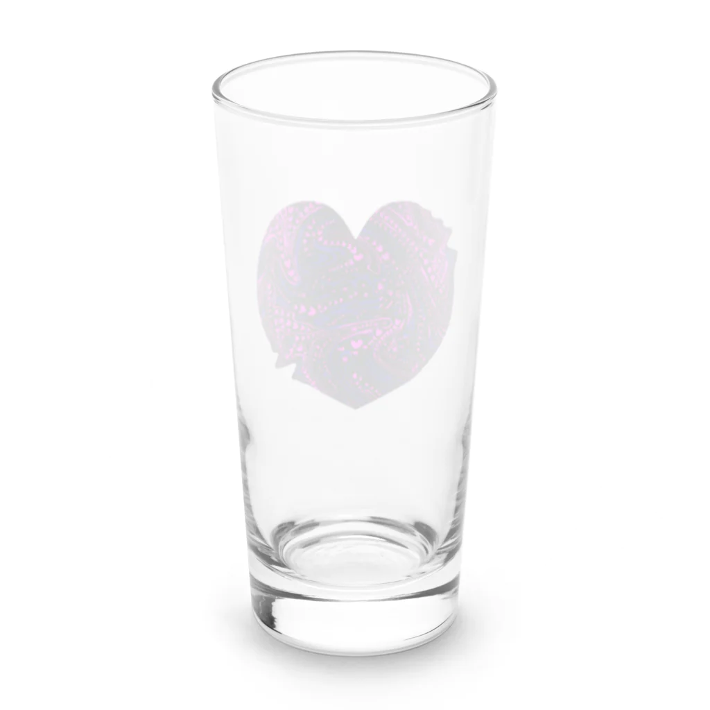 METEORの歪み気味LOVING Long Sized Water Glass :back