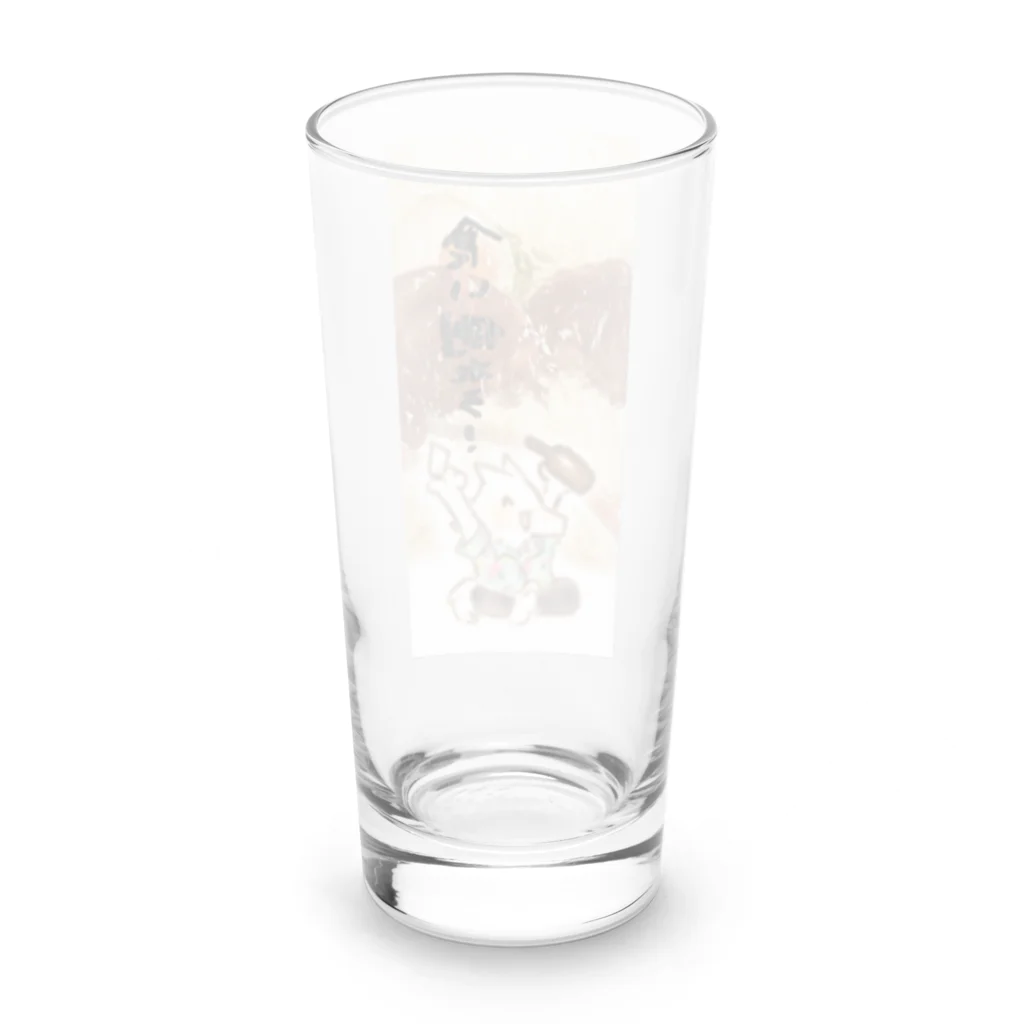 しゃちの食い倒れろ！ Long Sized Water Glass :back