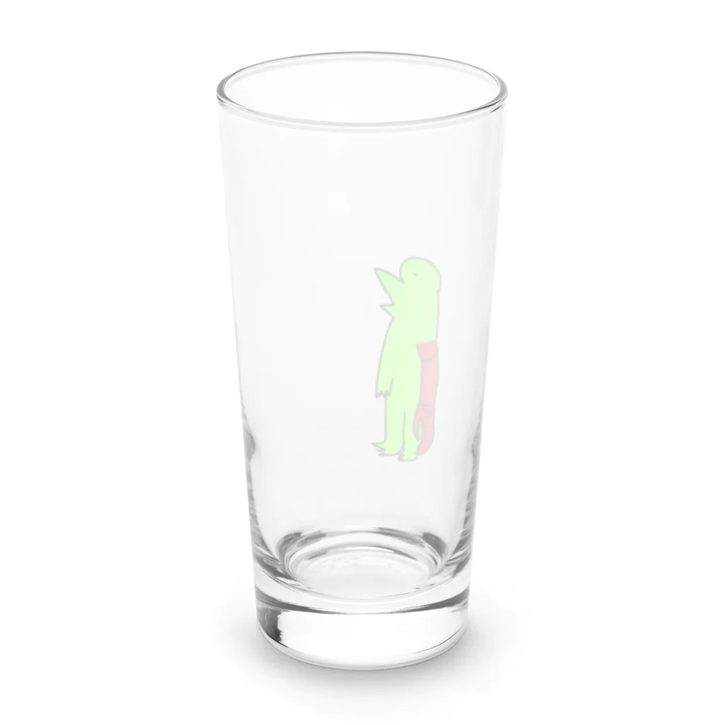 ムウ商店のカニちゃん Long Sized Water Glass :back