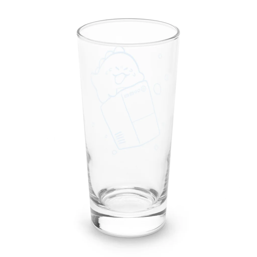 Combexの水没ザウルス Long Sized Water Glass :back