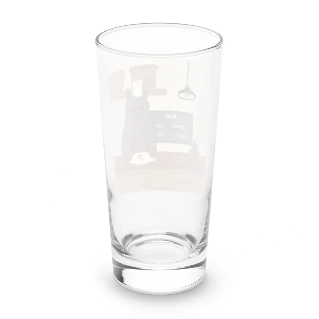 【KOTCH】 Tシャツショップのくまのカフェ Long Sized Water Glass :back