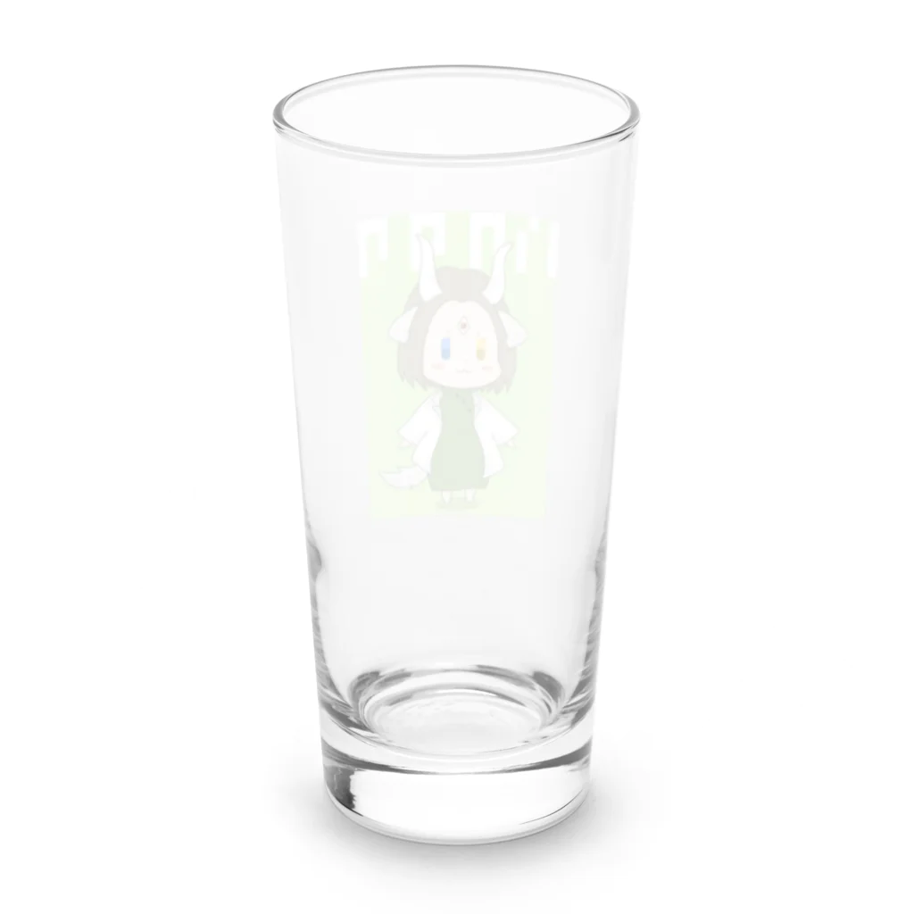 終夜たーん☆のハクタクさん Long Sized Water Glass :back