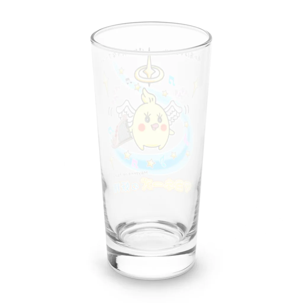 かいほう屋の「天使マヨエル」 / マヨネーズの妖精「マヨ」 Long Sized Water Glass :back