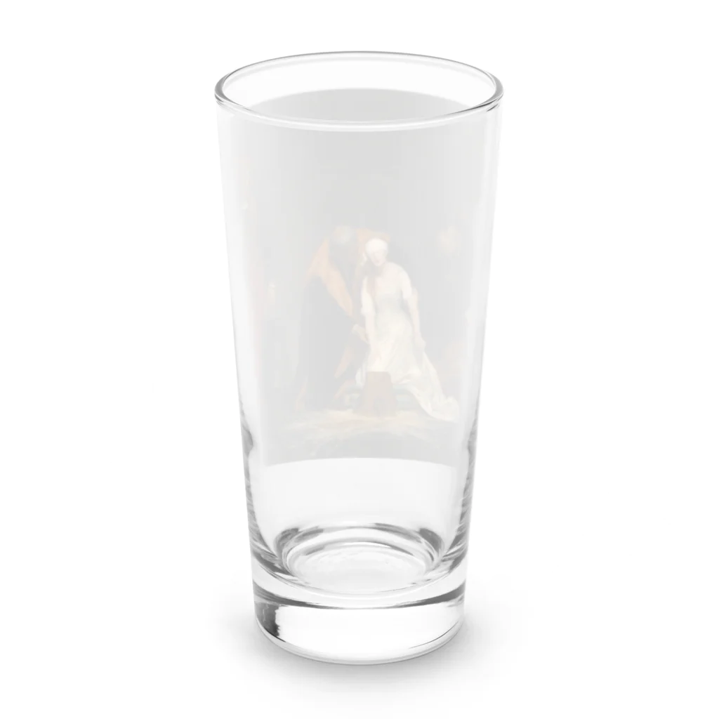 世界美術商店のレディ・ジェーン・グレイの処刑 / The Execution of Lady Jane Grey Long Sized Water Glass :back