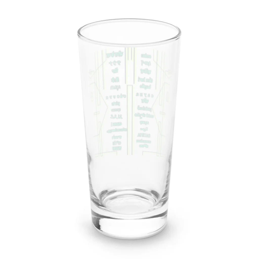 サウナの洋服屋さんのワールドサウナ Long Sized Water Glass :back