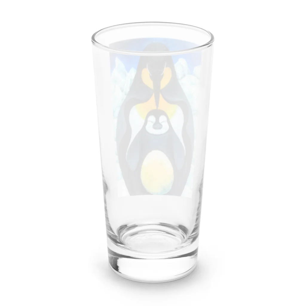 Kraken's potのPenguin(long glass) Long Sized Water Glass :back