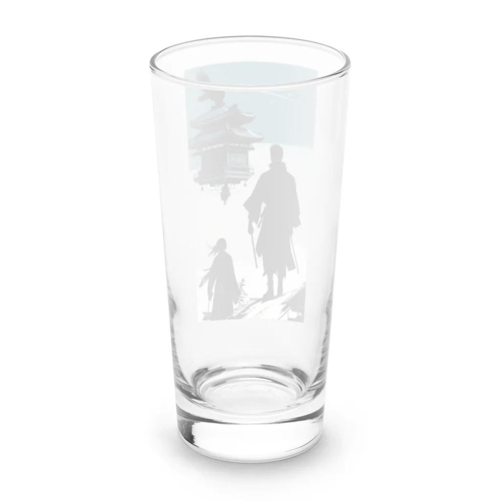 鳥愛のとりとり Long Sized Water Glass :back