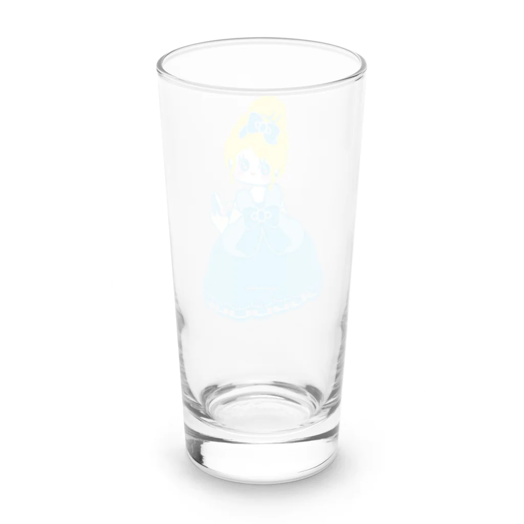 🎀りぼんぱ～ら～🎀のシンデレラとガラスの靴 Long Sized Water Glass :back