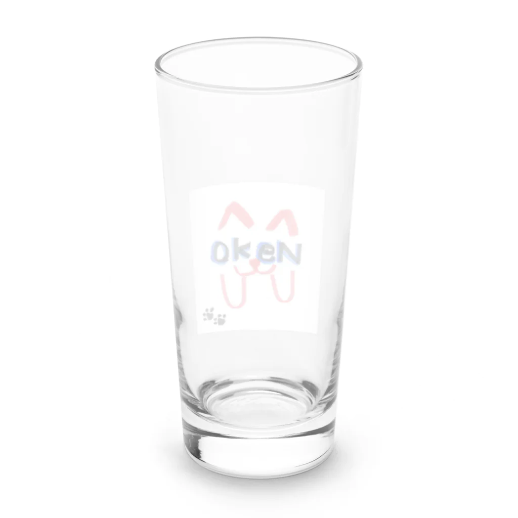 しまのっこのNeko Long Sized Water Glass :back