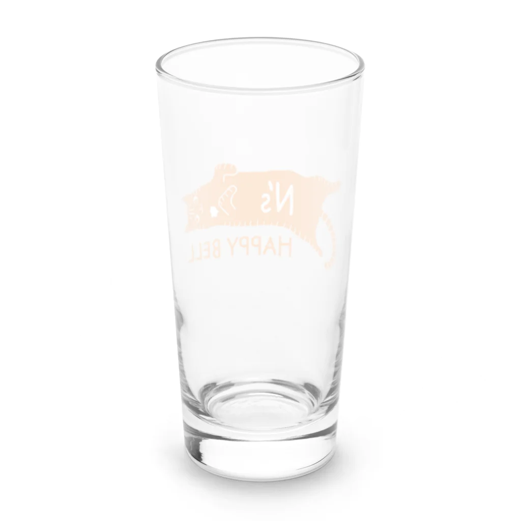 N's HAPPY BELLのN's HAPPY BELL（ロゴ） Long Sized Water Glass :back