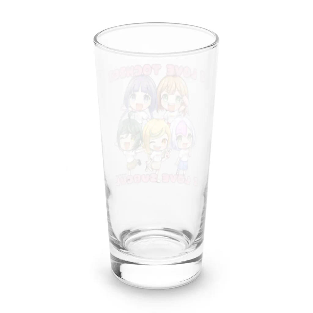 #とちぎけんV25 Official Shopのサブカルは栃木を救うんだよ！シリーズ Long Sized Water Glass :back