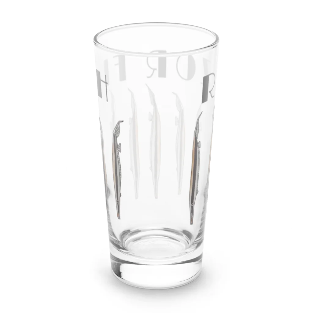 とんことことことんこのへこあゆ Long Sized Water Glass :back