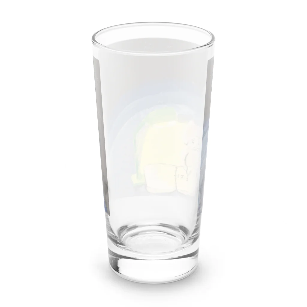 seater の徹夜 Long Sized Water Glass :back