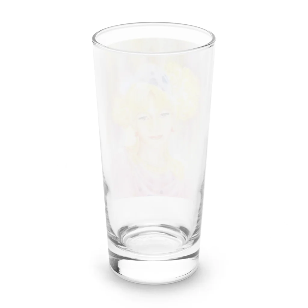 Happy Circusのハッピークラウン3・woman Long Sized Water Glass :back
