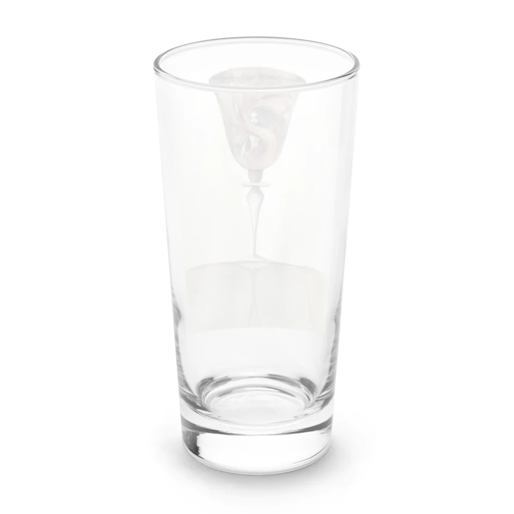 vinegarsudaの朱cardinal Long Sized Water Glass :back