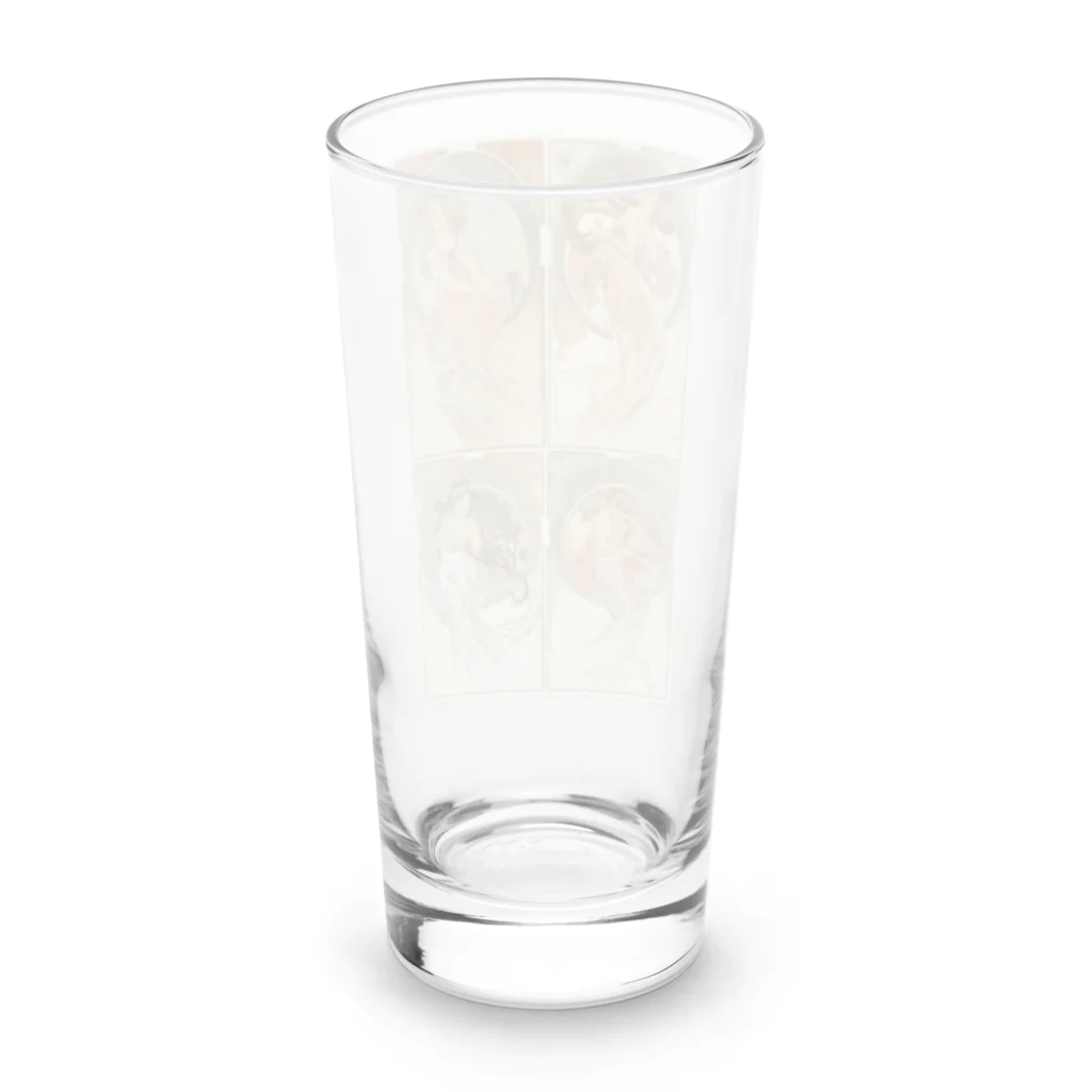 世界美術商店の四芸術 / The Four Arts Long Sized Water Glass :back