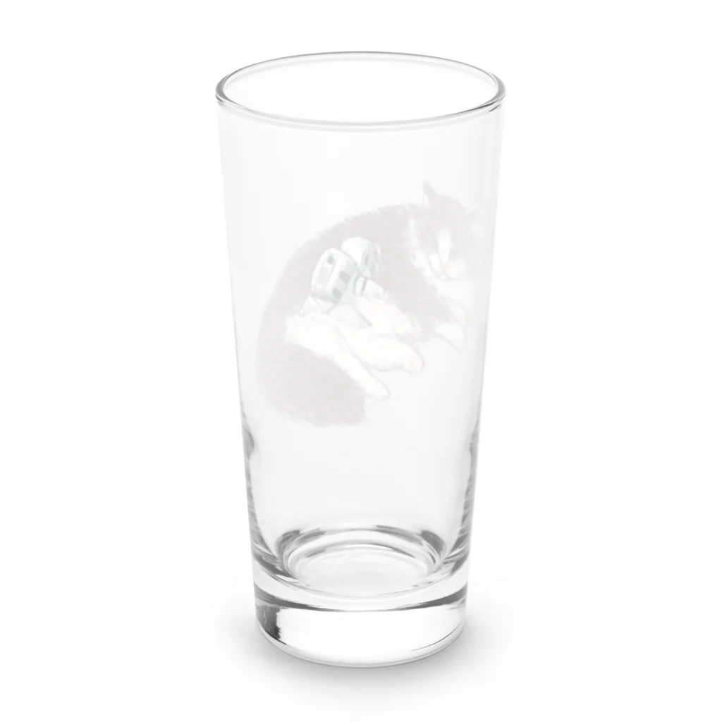 ばろうずのオブジェクト「猫」 Long Sized Water Glass :back