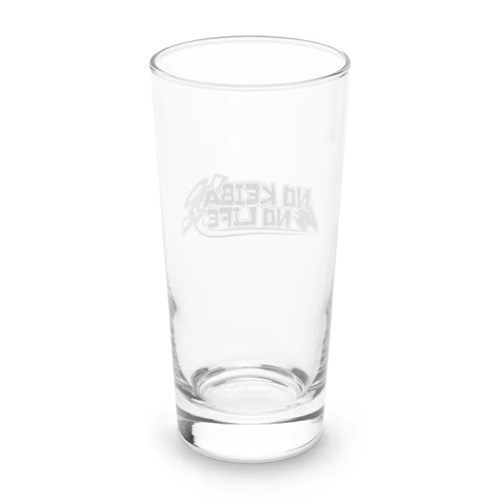 馬ンド競馬TVグッズのノーケイバノーライフ Long Sized Water Glass :back