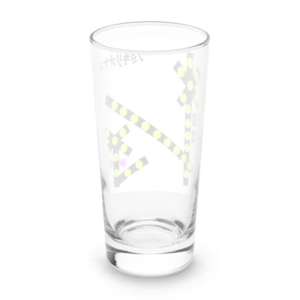 SAYAKASUZUKIのフミキリオヤコ Long Sized Water Glass :back