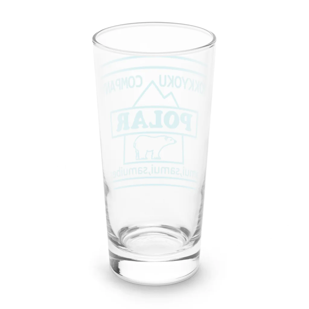 キッズモード某のポーラー(ミント) Long Sized Water Glass :back