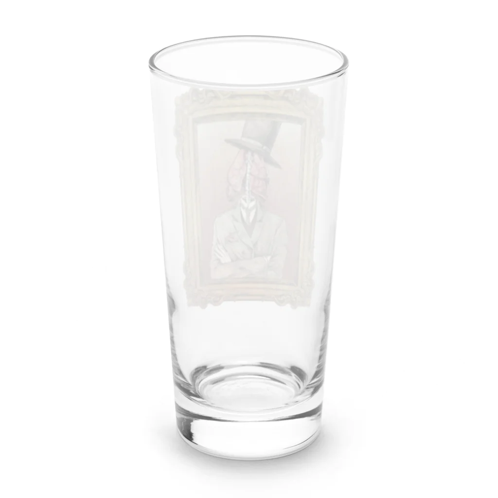 DXMOUVE(ドゥモーヴェ)の亡霊の館柄_肺伯爵肖像画 Long Sized Water Glass :back