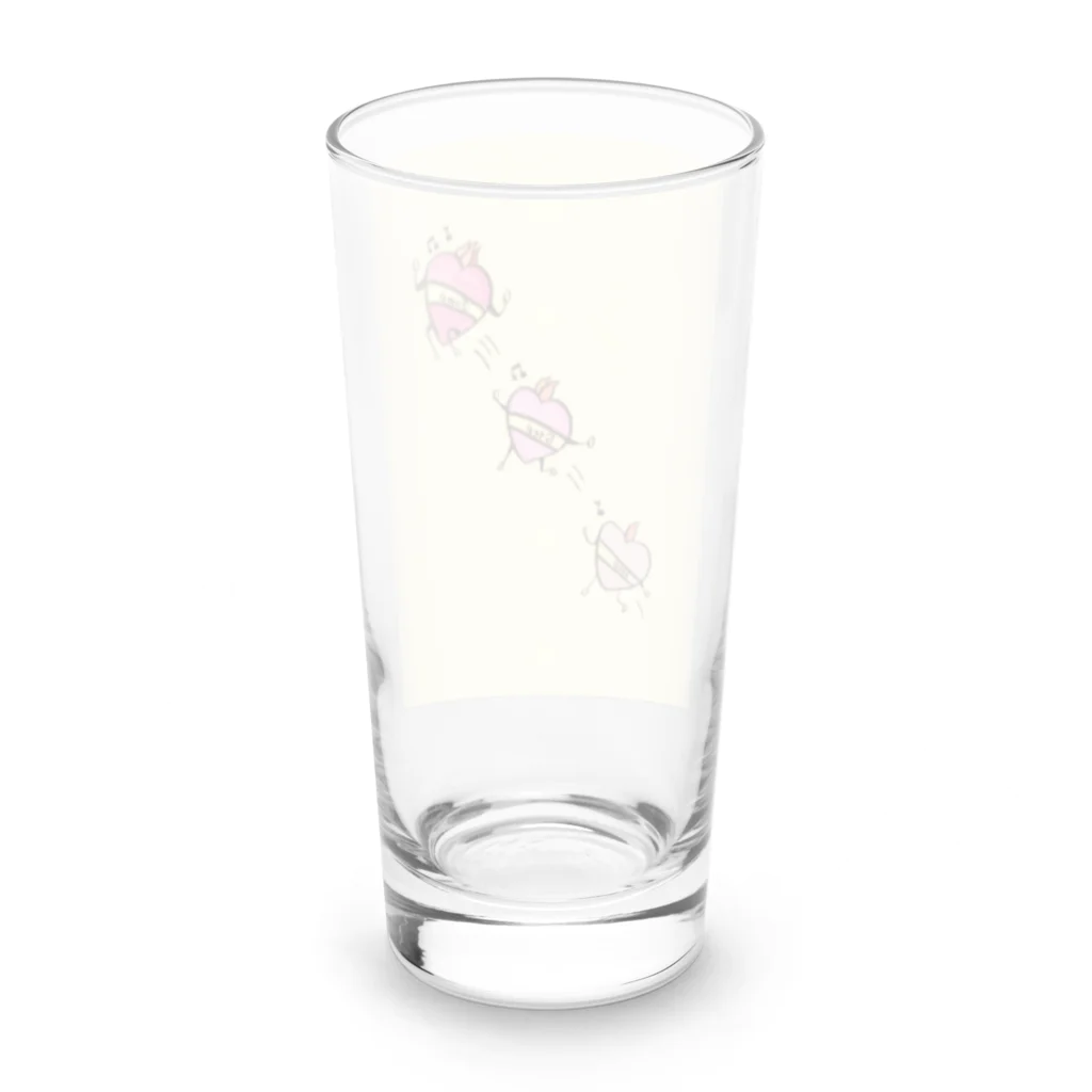 meg＊artの努力を楽しむ Long Sized Water Glass :back