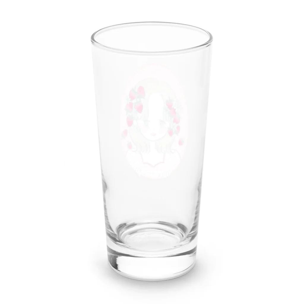 watanabe aiko わたなべあいこのいちご畑がーる Long Sized Water Glass :back