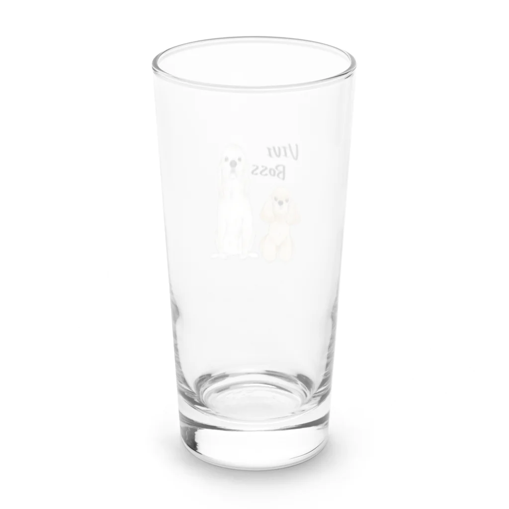 Izc❤︎のボスとビビ Long Sized Water Glass :back