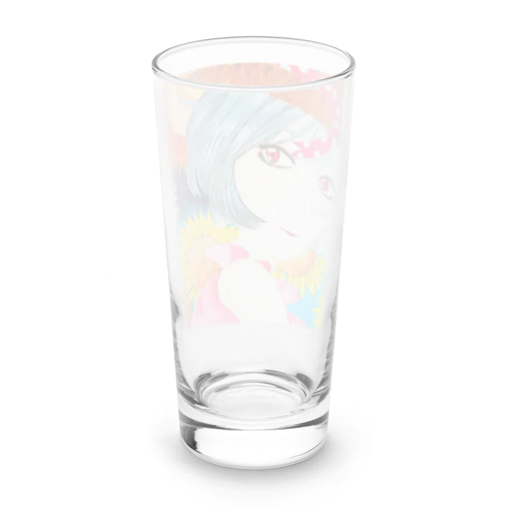 中西屋(歯車)の夏の輝き Long Sized Water Glass :back