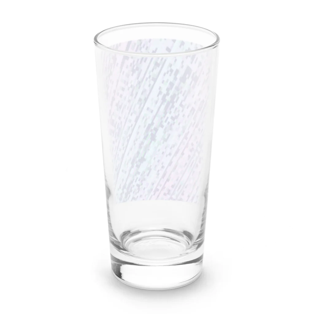 水草の梅雨の雨風 Long Sized Water Glass :back