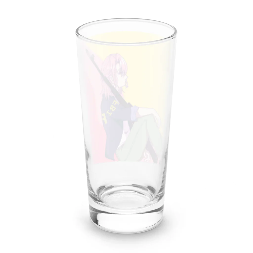 健やかなすあまのベネディクト･サジタリウス Long Sized Water Glass :back