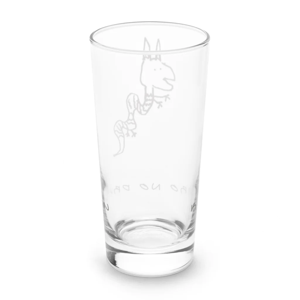 北風のゼリーのココロノドラゴン Long Sized Water Glass :back