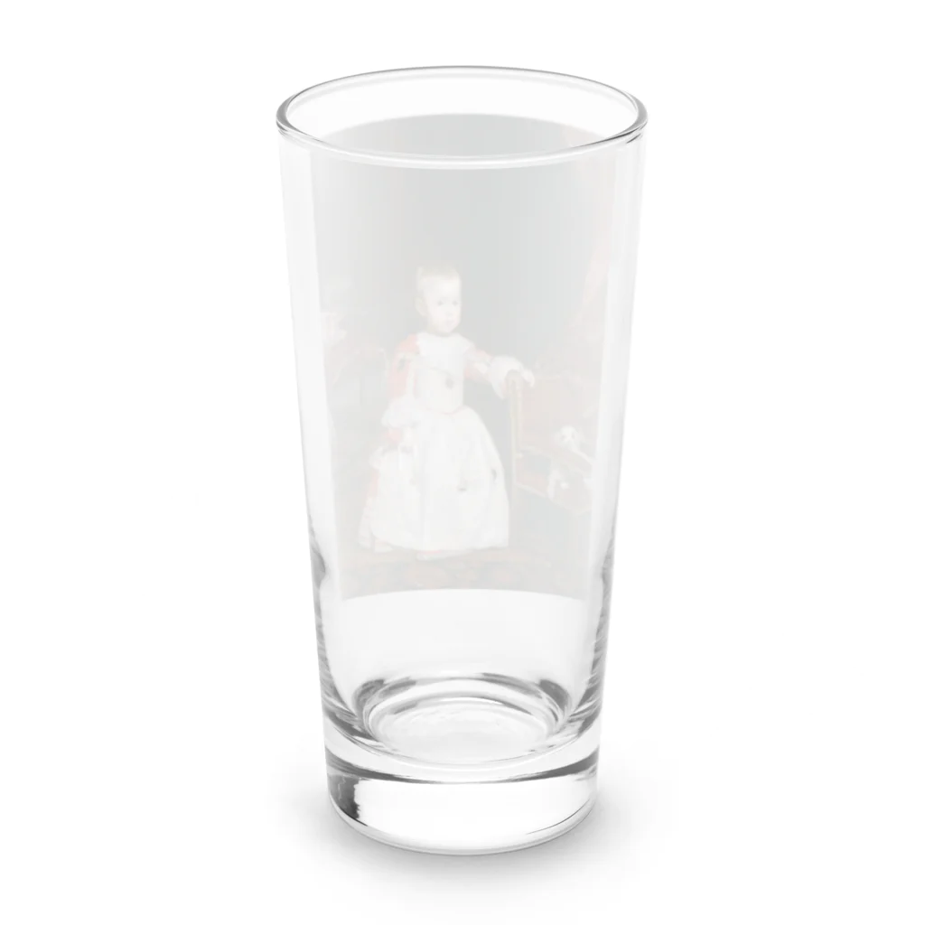 世界美術商店の皇太子フェリペ・プロスぺロの肖像 / Portrait of Prince Philip Prospero Long Sized Water Glass :back