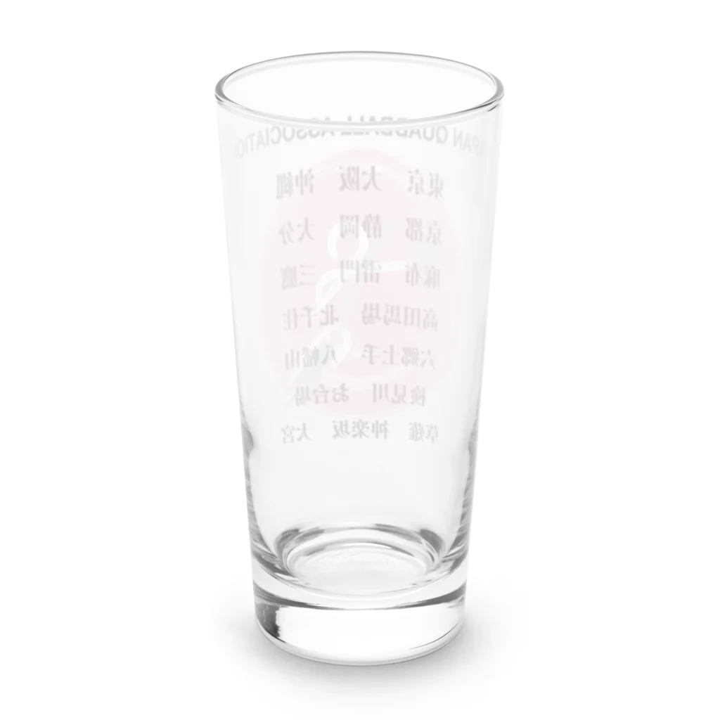 JapanQuadballAssociationのJQA LOCATIONS (JAPANESE) Long Sized Water Glass :back