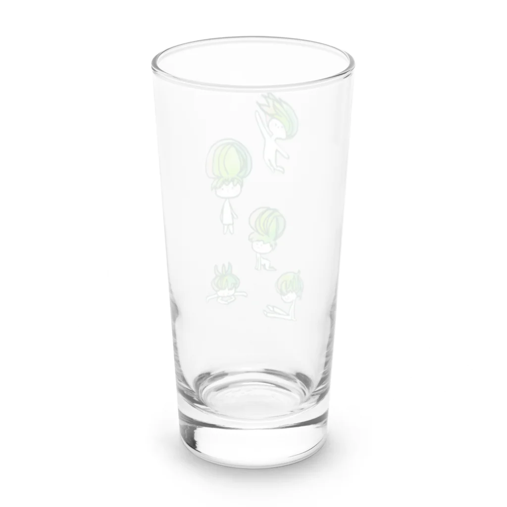 Tバック男爵のキャベツの小人 Long Sized Water Glass :back