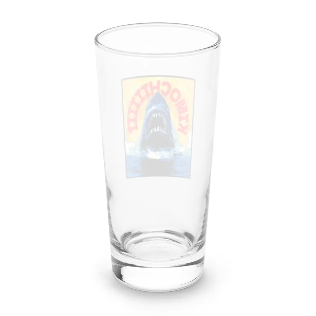 サウナの洋服屋さんの水風呂気持ち良い Long Sized Water Glass :back