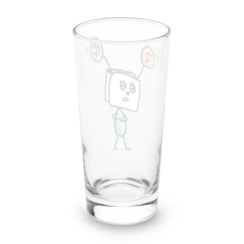 toyama_bo_のマボちゃん Long Sized Water Glass :back