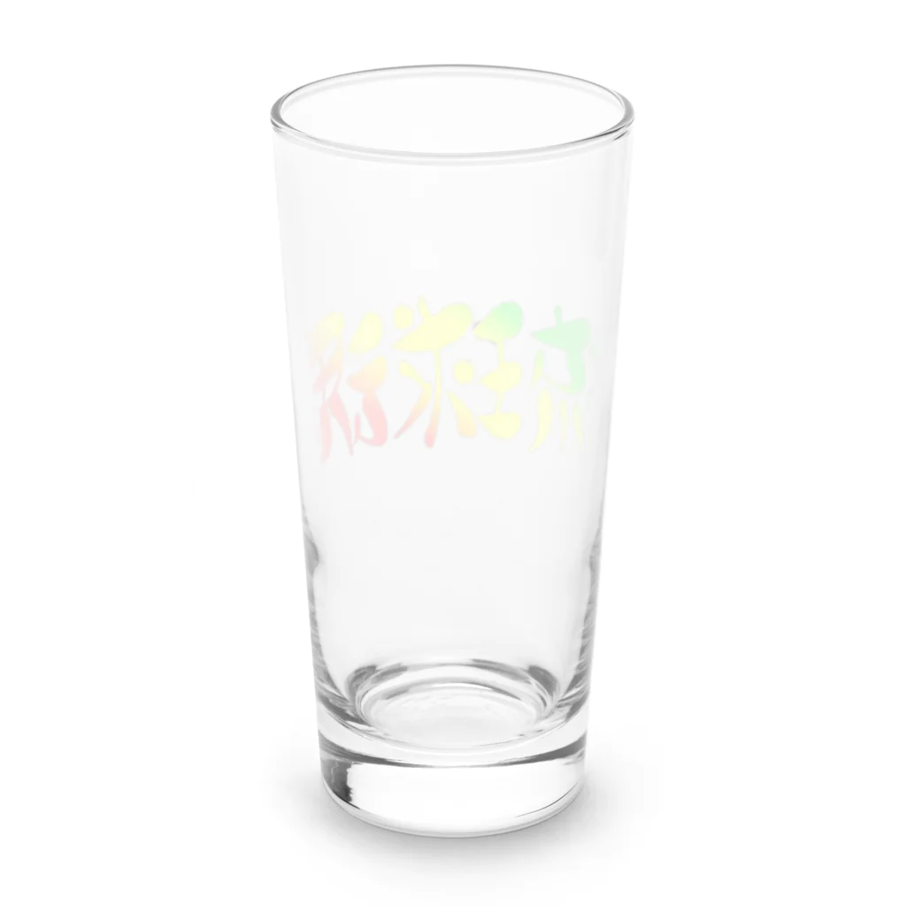 遊びママの琉球魂 Long Sized Water Glass :back