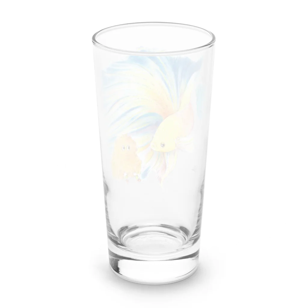 ito alohaのお店のこんにちは、ステキな出会いグラス Long Sized Water Glass :back