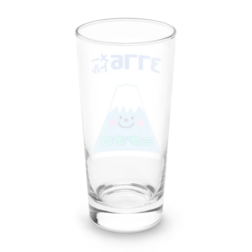 ねぐの富士山 ミナナロ 3776m Long Sized Water Glass :back