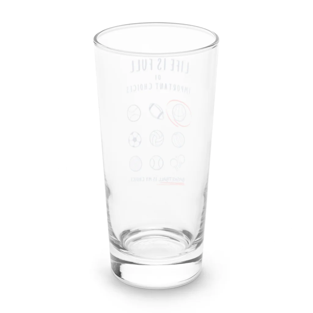 jamfish_goodiesのCHOICEバスケ Long Sized Water Glass :back