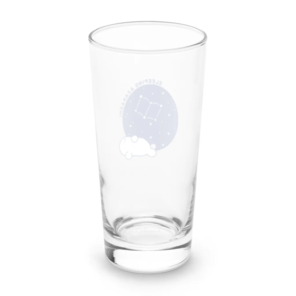 books_and_azarashiのSLEEPING AZARASHI Long Sized Water Glass :back