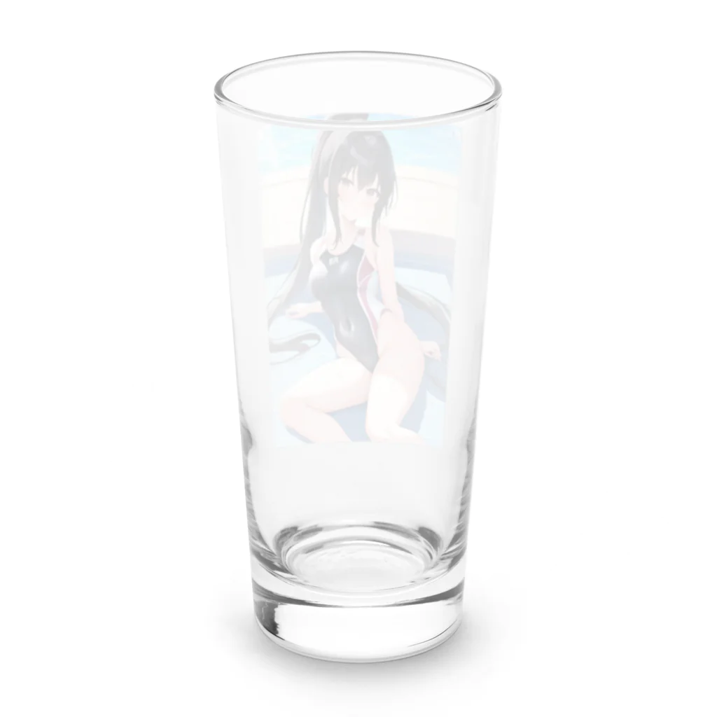 yukihumi-tougouの競泳水着少女 Long Sized Water Glass :back