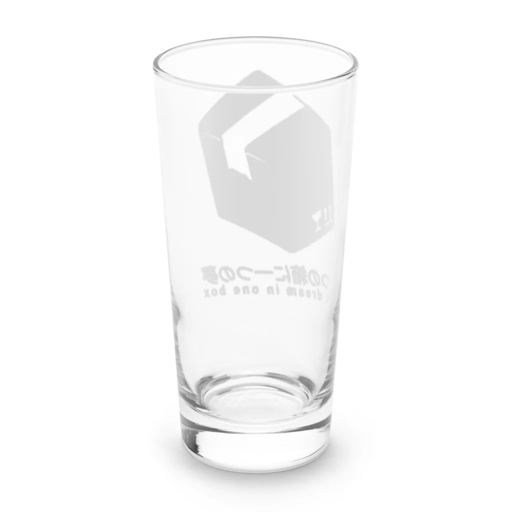 歯車デザインのダンボール  流通 物流 Long Sized Water Glass :back