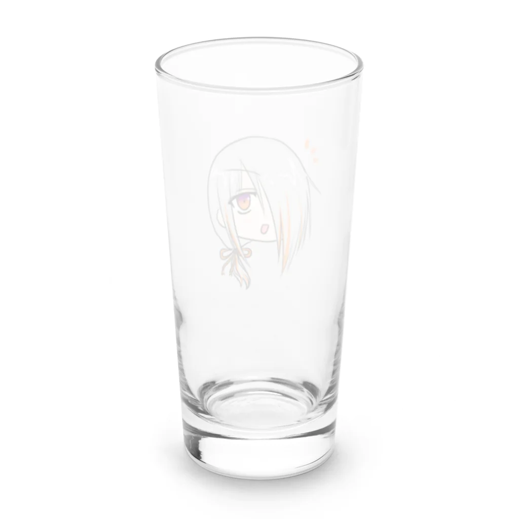 オレンジ相田のショップの相田ちゃん Long Sized Water Glass :back