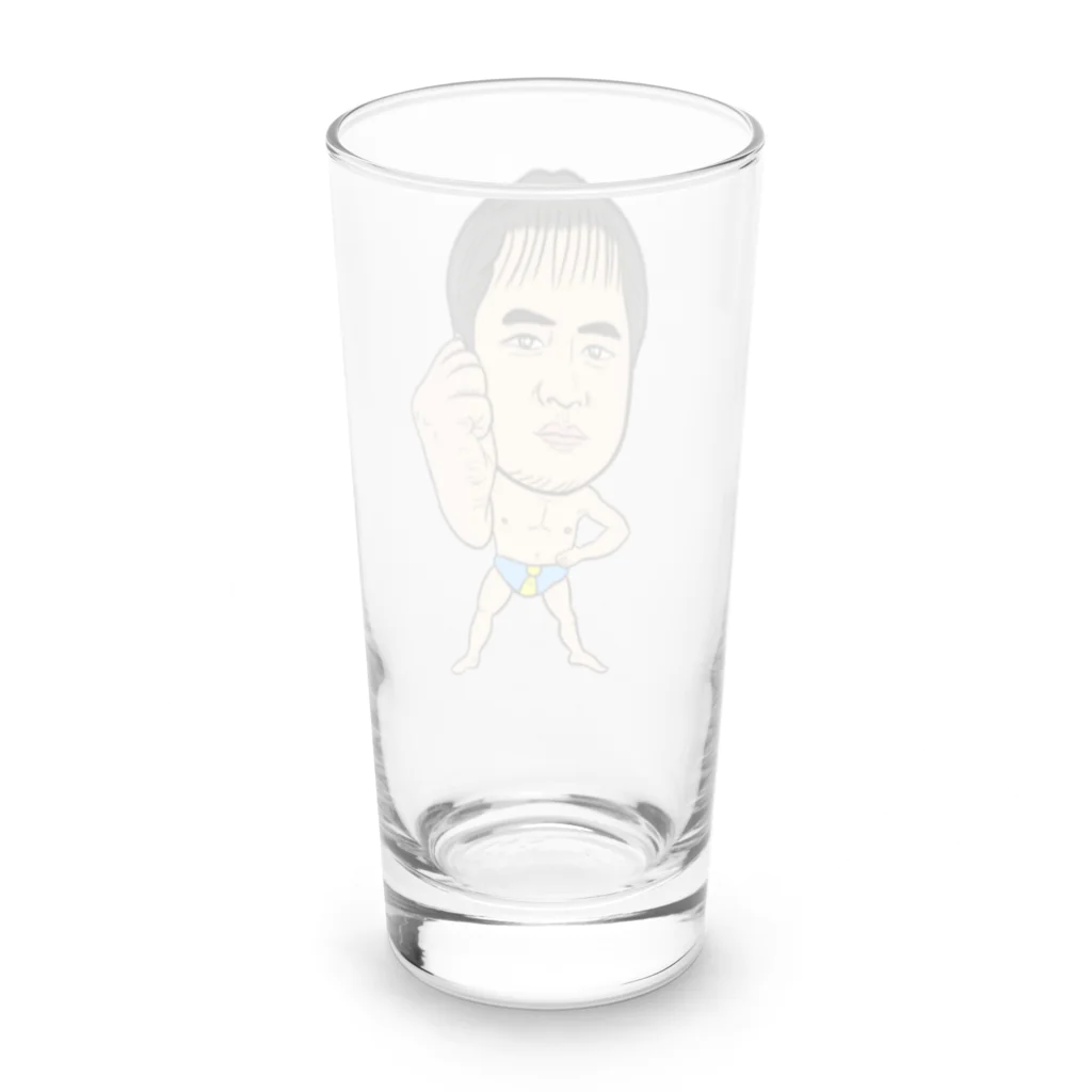 じゅうに（Jyuuni）の0099・すだれ性獣（文字なし）・配信者シリーズ（じゅうにブランド） Long Sized Water Glass :back