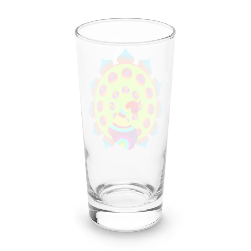 チャンドラのクジャク Long Sized Water Glass :back