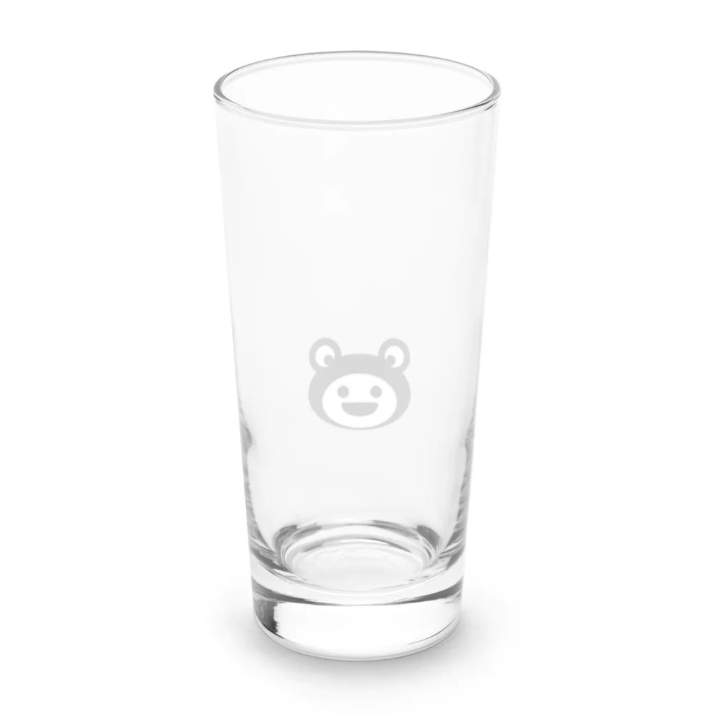 ヨープキャンが気になったのケロっ子 ヘッド ブラック ポイント Long Sized Water Glass :back