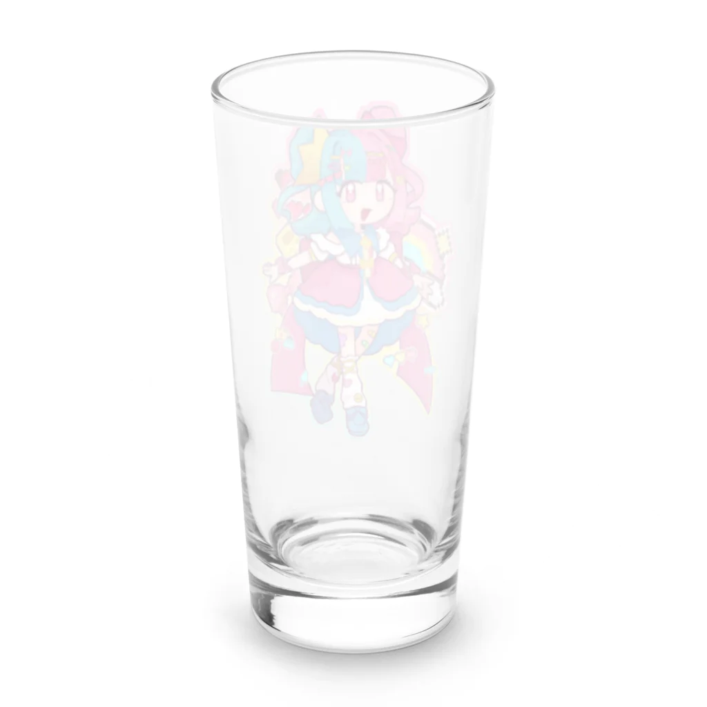 ハシノタコのにじいろラデ子 Long Sized Water Glass :back